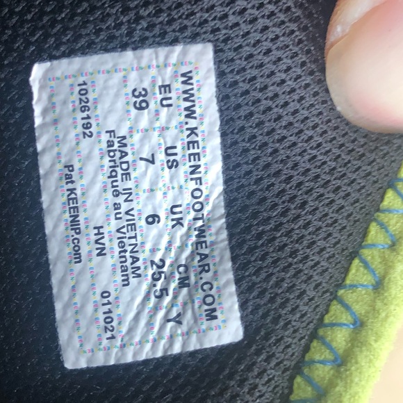 KEEN Speed Hound Men’s Blue Black / Evening Primrose 2 Slip On Shoes Size 7 - Picture 13 of 14